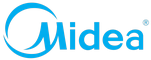 Логотип фирмы Midea в Сургуте